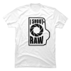 i shoot raw t-shirt